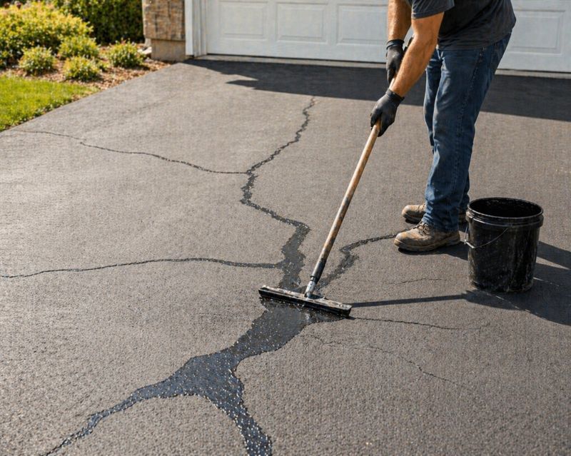 Asphalt Cracks Repair in Orange County, CA