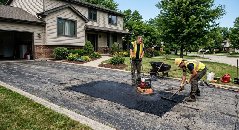 Asphalt Driveway Repair in Savannah, GA