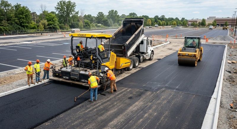 Asphalt Lot Paving in Hilton Head Island, SC