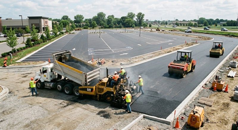 Asphalt Parking Lot Paving in Little Rock, AR