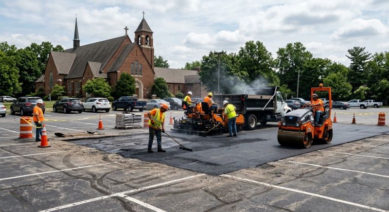 Asphalt Parking Lot Repair in Hilton Head Island, SC