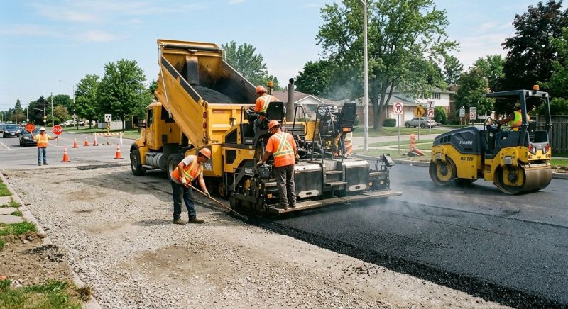 Asphalt Road Installation in Los Angeles, CA