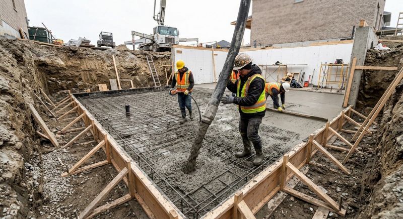 Basement Concrete Installation in Charleston, SC