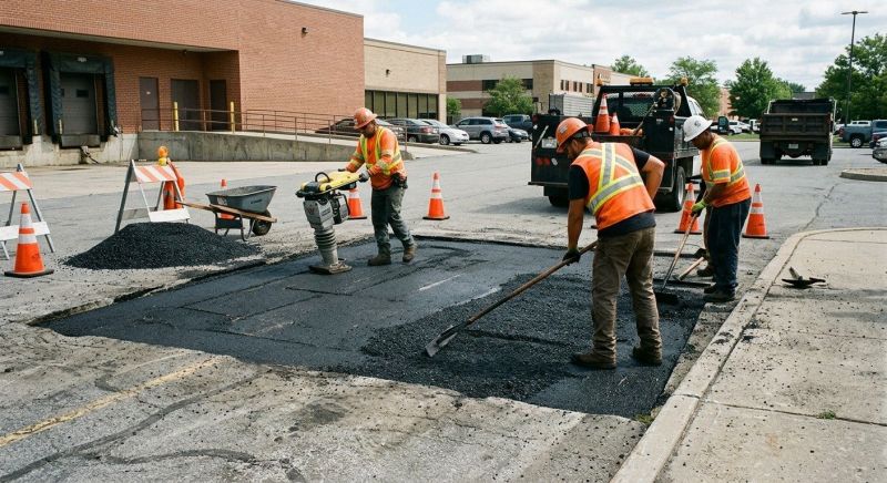 Church Parking Lot Repair in Little Rock, AR