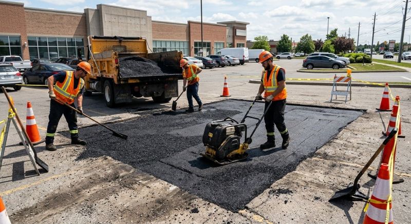 Commercial Asphalt Repair in Conway, AR