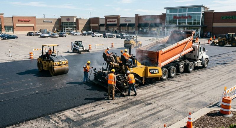 Commercial Asphalt Resurfacing in Little Rock, AR
