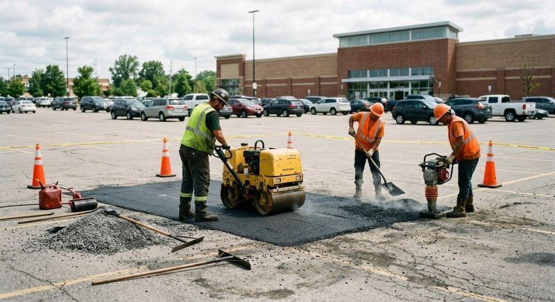 Commercial Pavement Repair in Conway, AR