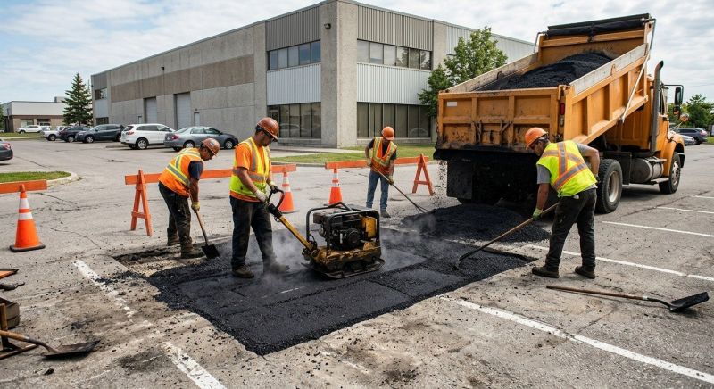 Commercial Paving Repair in Palm Springs, CA