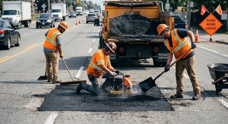 Commercial Pothole Repair in Bluffton, SC