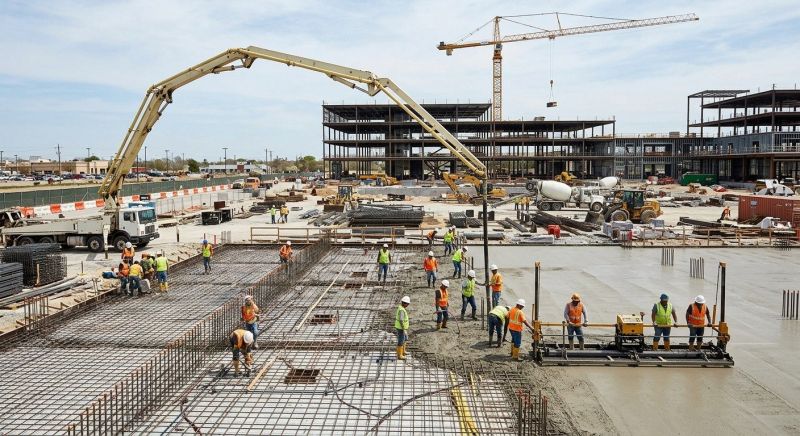 Commercial Slab Construction in Ann Arbor, MI