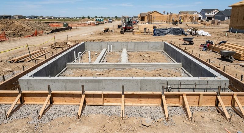 Concrete Foundation Installation in Fort Worth, TX