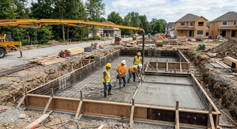 Concrete Foundation Pouring in Fort Worth, TX