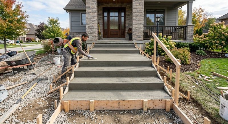 Concrete Stairs Installation in Salt Lake City, UT