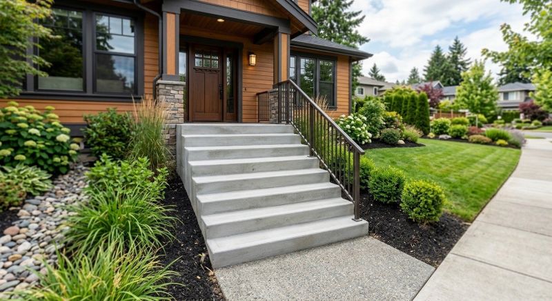 Concrete Stairway Installation in Salt Lake City, UT