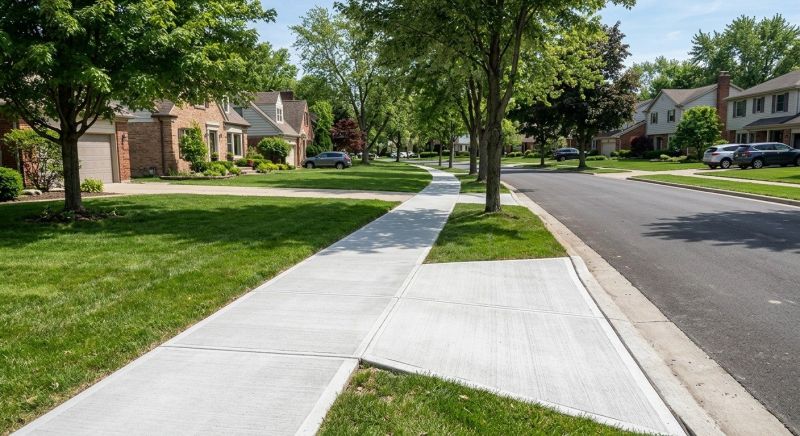 Concrete Walkway Installation in Denver, CO