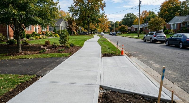 Concrete Walkway Installation in Fort Collins, CO