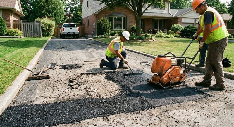 Driveway Paving Repair in Little Rock, AR