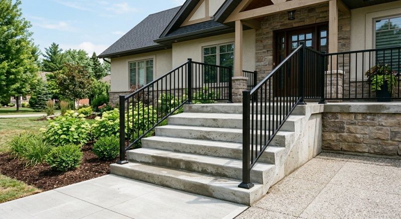 Entryway Stairs Installation in Sacramento, CA