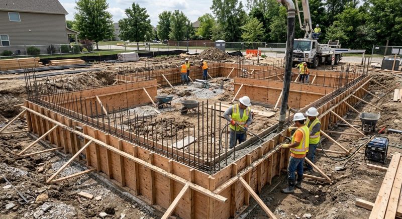 Foundation Construction in Greenville, SC