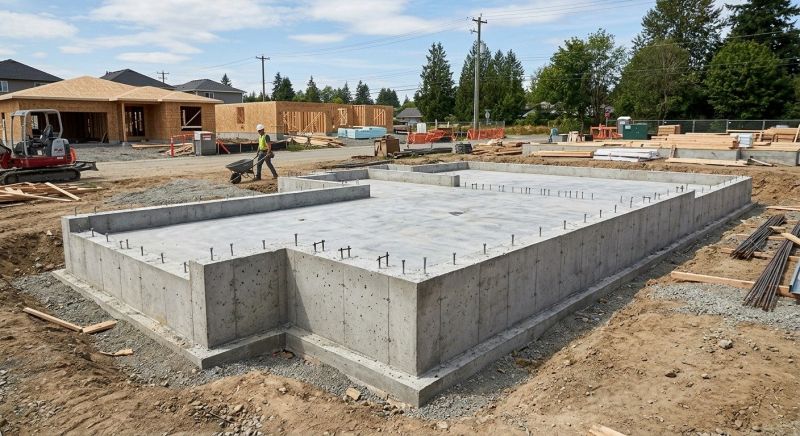 Foundation Construction in Fredericksburg, VA