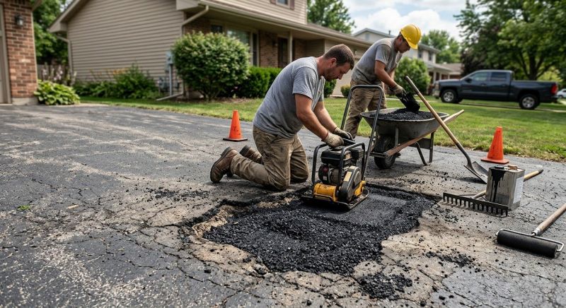 Paved Driveway Repair in Little Rock, AR