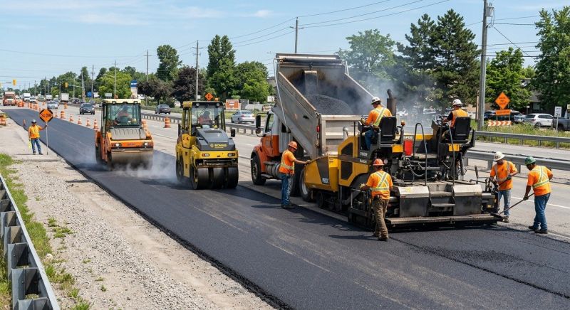 Road Paving Service in Little Rock, AR