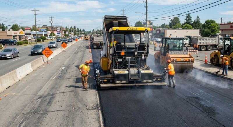 Road Resurfacing in Savannah, GA
