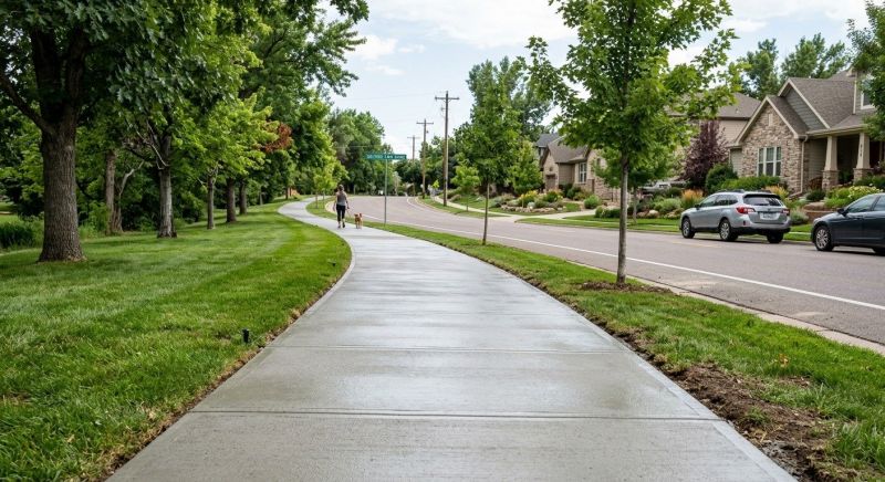 Sidewalk Pouring in Salt Lake City, UT