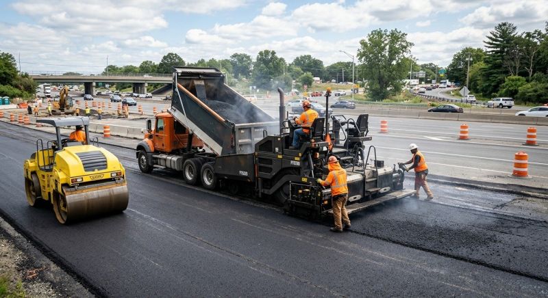 Commercial Paving in Little Rock, AR