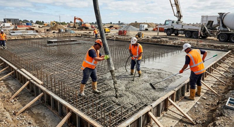 Poured Foundation Installation in Fort Wayne, IN